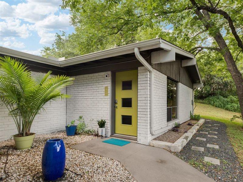 Вилла Travis Heights Modern I Остин Экстерьер фото